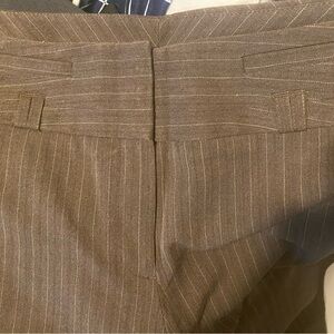 Worthington Brown Pinstripe Pants
